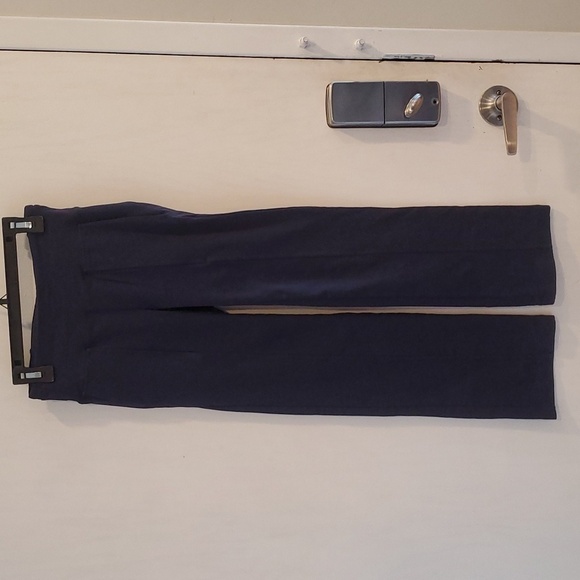 Athleta Navy Metro Crop Kick Flare Pant XXS - Picture 4 of 9